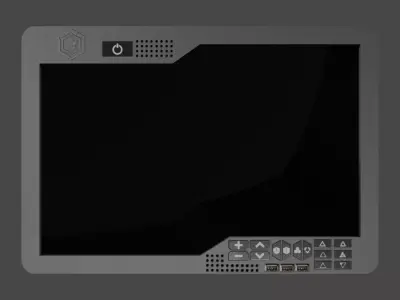 Futuristic Touch Pad Free low-poly 3D model