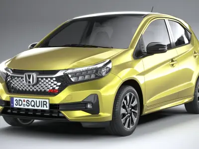 Honda Brio RS 2024 3D model