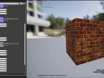 Material Smart Brick Series Smart Master Materials Mark 03 3D model