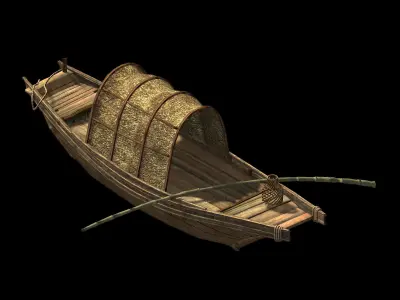 Game Journey to the West - Boat 3D model