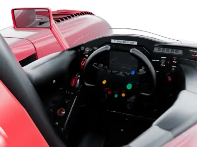 Audi - 2000 - R8 LMP 3D model