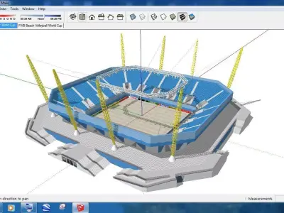 Stadium SKP 16 3D model