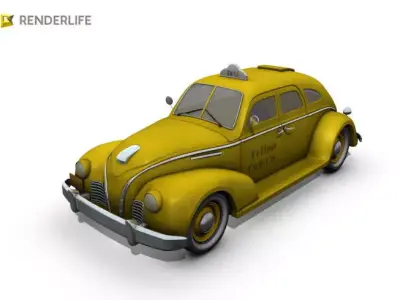 Taxi 2 3D model