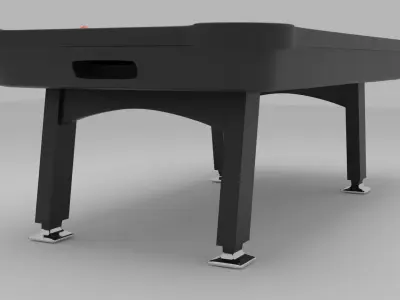 3D Air Hockey Table - Blender 3D model