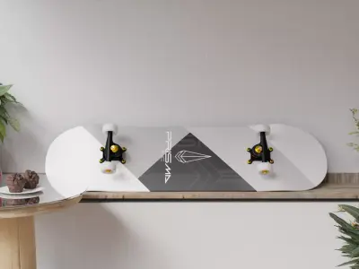 Prisma Skateboard Free 3D model