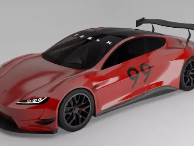 Tesla Roadster GT 3D model