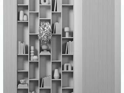 126 bookcase 126 3D model