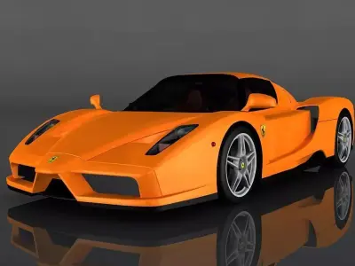 Ferrari Enzo Low-poly 3D model