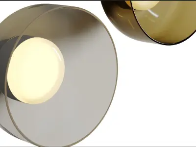 IPON WALL LIGHT Low-poly 3D model