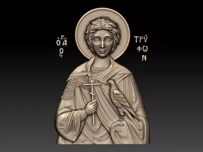 Saint Tryphon 3D model