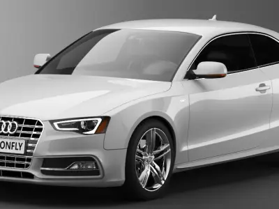 Audi s5 coupe 2012 3D model