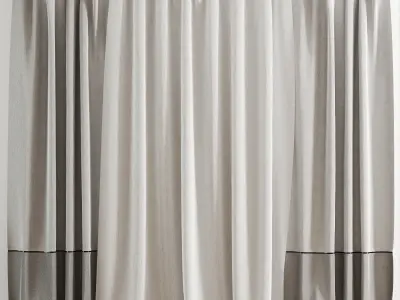 Curtain A6 3D model