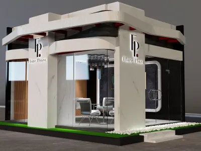  Show Room Store Exhibition a670 f 3D model