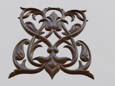 Flower Decor 3D print model 11