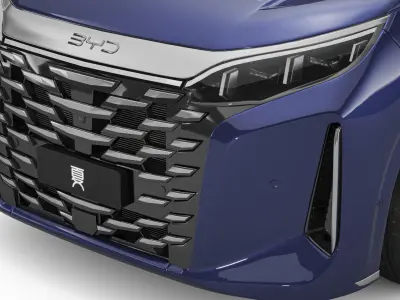 2025 BYD M9 3D model