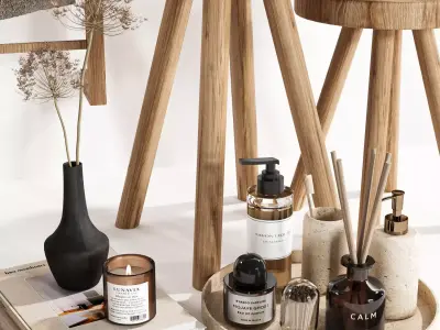 Bathroom Accessories-H51 3D model