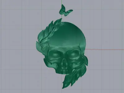 Skull 8 3D print model