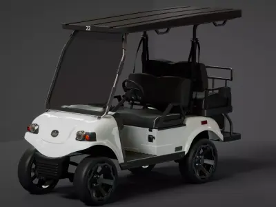 golf-cart-evolution-Turfman 200 3D model