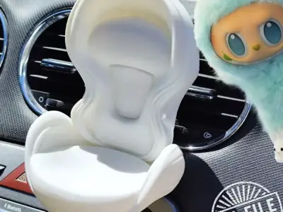 Labubu Car Seat 3D print model