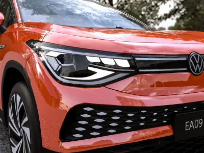  Volkswagen ID6 3D model