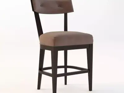 Domicile Crescent Counter Stool 3D model