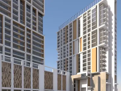 Exterior building 3D model