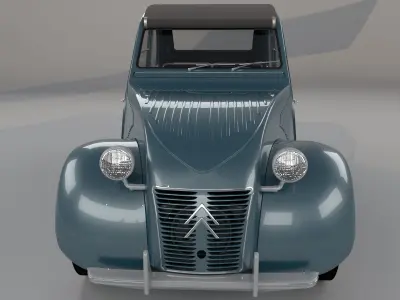 Citroen 2 CV 1959 3D model