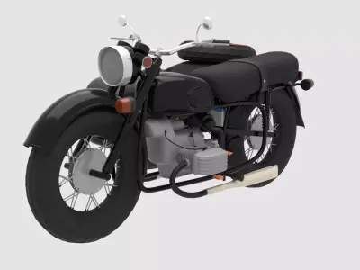 Motorcycle 3D model