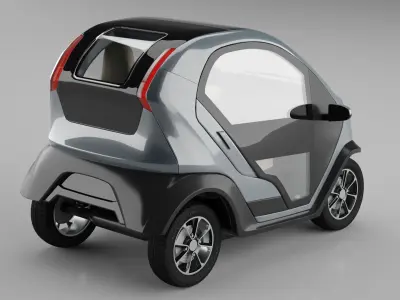 Eli Zero Car 3D model