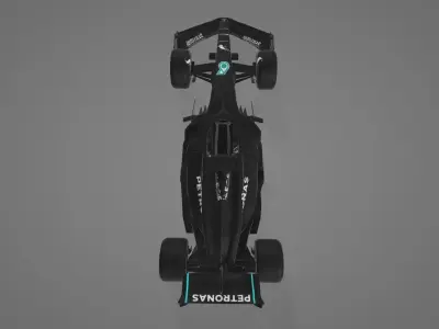 Mercedes AMG Petronas W14 3D model