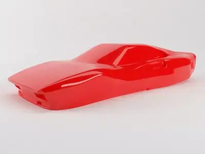 The silhouette of the car 1984 Ferrari 288 GTO 3D print model