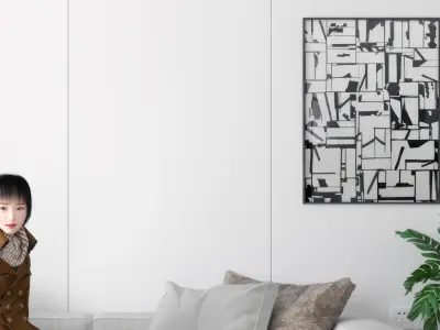 beauty Modern figure 3D model