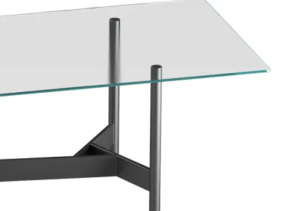 Agos Table - Fiam 3D model