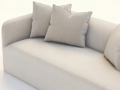 Castellammare Sofa 3D model