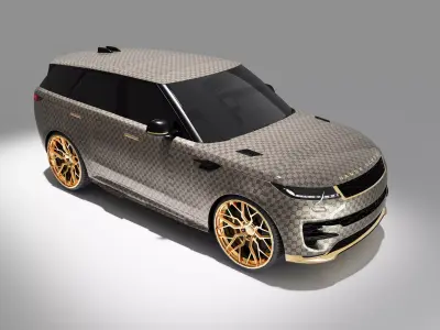 Gucci Range Rover Sport Corona 2013 luxory 3D model