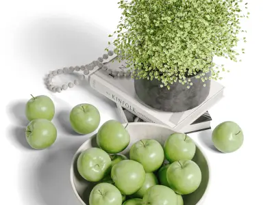 Decorative Set 08 3D model