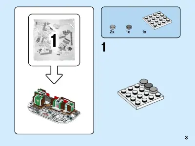 TwindBricks3D - 40337 Microscale Gingerbread House 3D print model