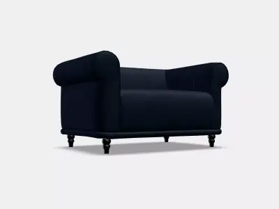 VISKAFORS 15-seat armchair 3D model