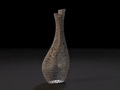 Decorative vase 3D print model