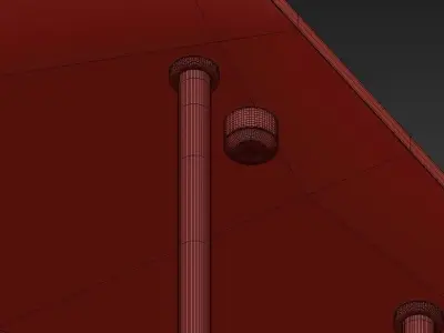 Italian Globe Cedar Moss Light 6 3D model