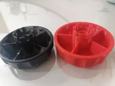 car chair wheel brilliance 3D model