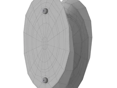 1stdibs Max Ingrand for Fontana Arte Glass Sconce 3D model