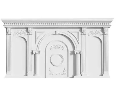 classic architectural decorative element 3D model