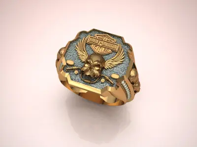 Mens Harley-Davidson 3D print model 3D print model