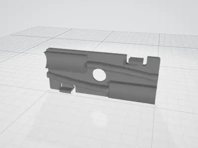 WINDOW GUIDE FOR CARRIAGE AUDI A4 B6 CABRIOLET 3D print model