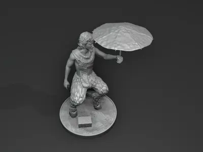 Mr Tumnus From Narnia 3D print model