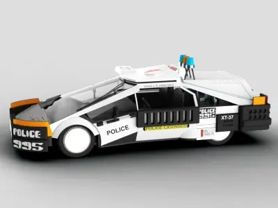 Blade Runner Police Car 3D model