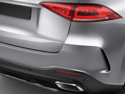 Mercedes GLE 2020 AMG line 3D model