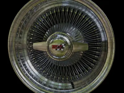 Dayton Wire Rims 3D model