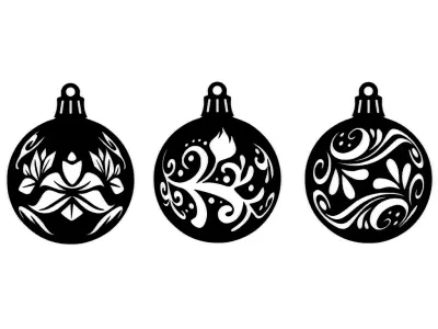 Christmas Ball Art 3D print model